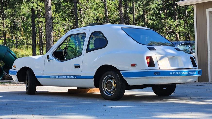 Редчайший прототип электрокара из 1980-х продают по цене двух Chevrolet Tracker