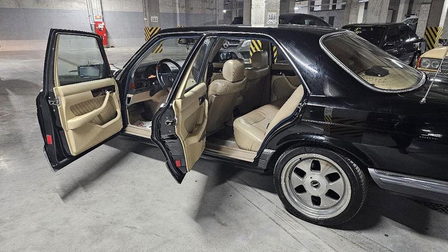 Mercedes-«дипломат» (W126) с небольшим пробегом продают на Kolesa.kz