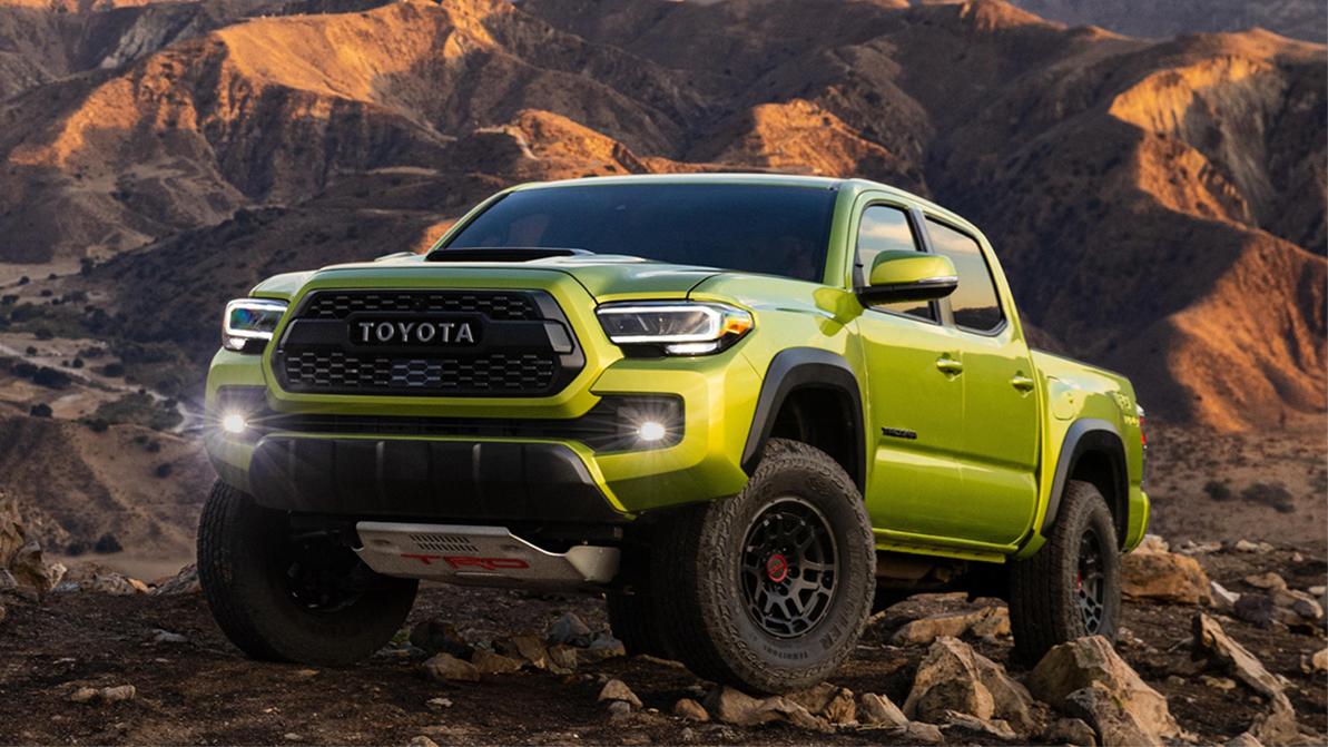 Пикап Toyota Tacoma приспособился к бездорожью