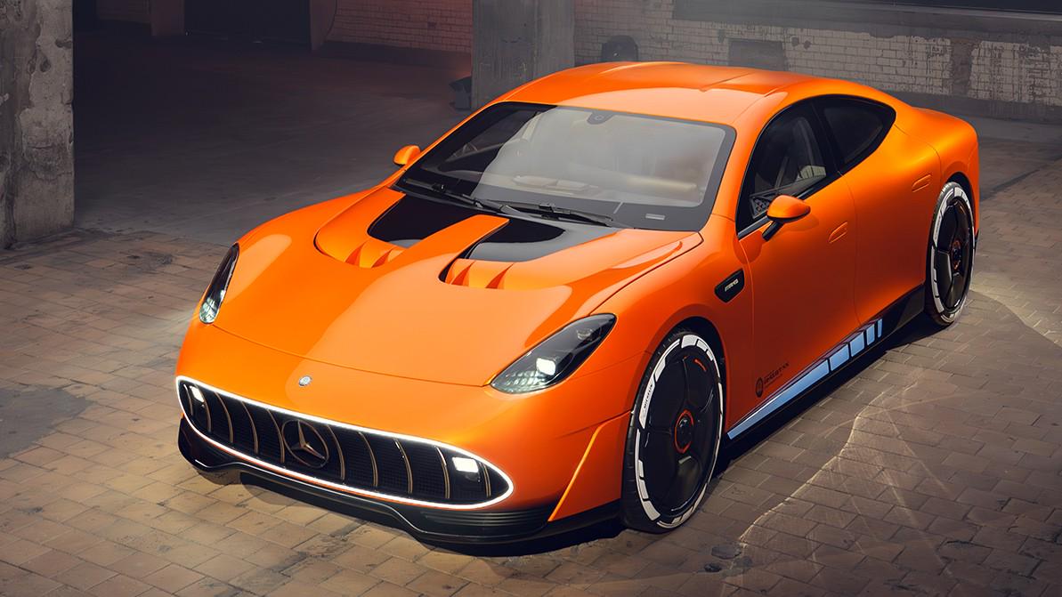 Концепт Mercedes-AMG GT XX с 1360 силами намекнул на серийную модель