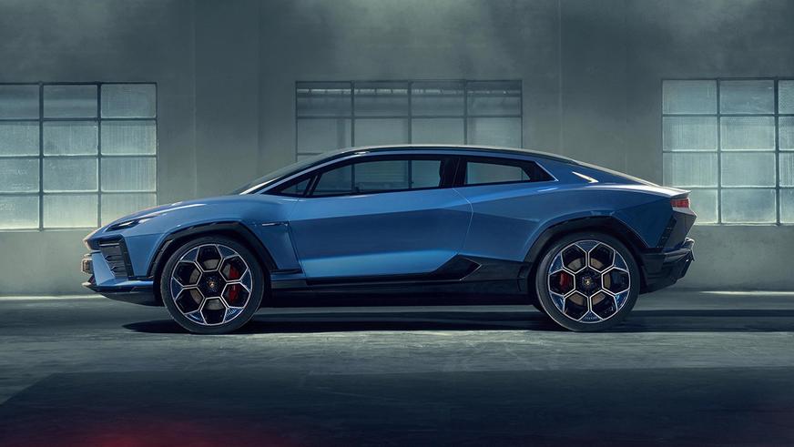 Концептуальный электромобиль Lamborghini Lanzador представлен официально