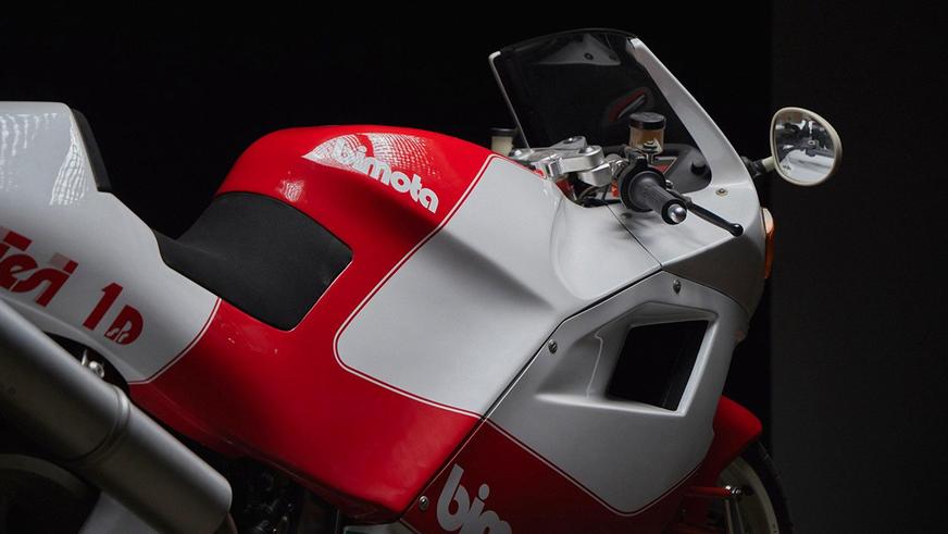 Абсолютно новый Bimota Tesi 1D 1991 года выпуска нашли в США