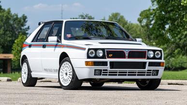 Практически новая Lancia Delta Integrale появилась на торгах