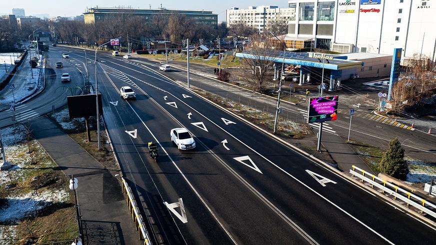 BRT на Желтоксан: как ездить по улице с изменённой разметкой и новыми знаками