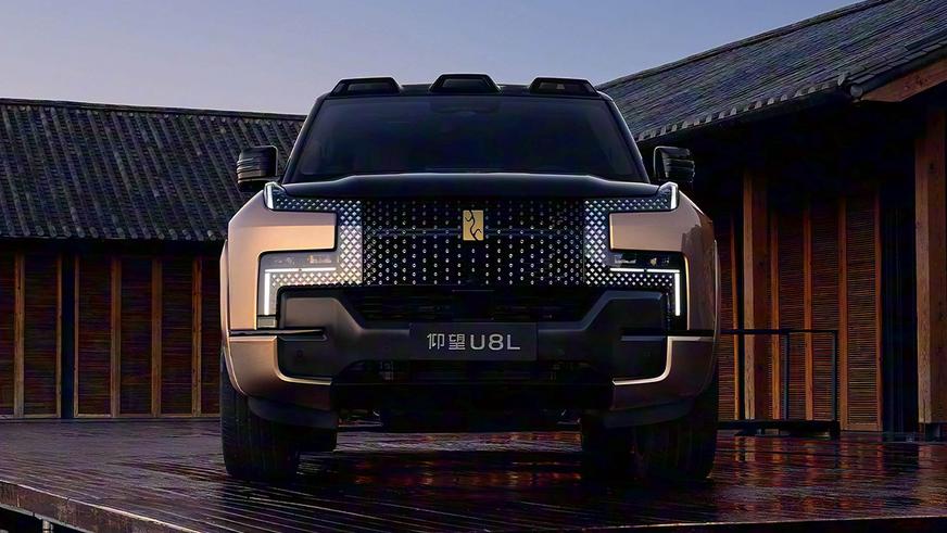 Внедорожник Yangwang U8L ударили пальмой по крыше и сбросили в воду