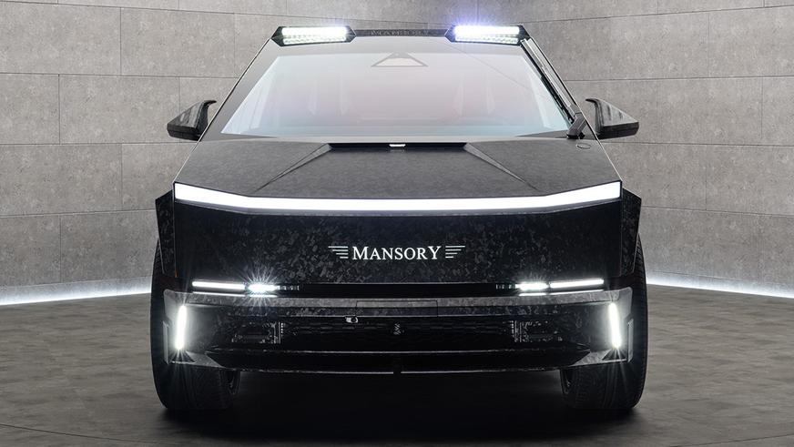 В Mansory создали экстравагантный бодикит для Tesla Cybertruck