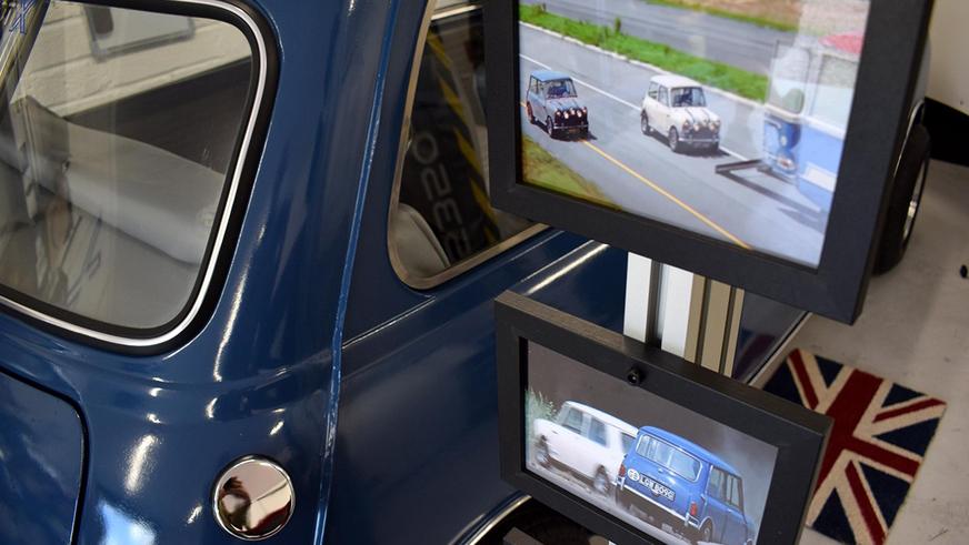 Классический Mini превратили в полноценный игровой симулятор