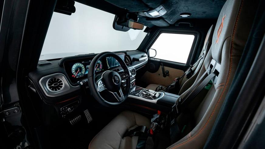 В продаже появился бронированный гелик от Brabus без пробега