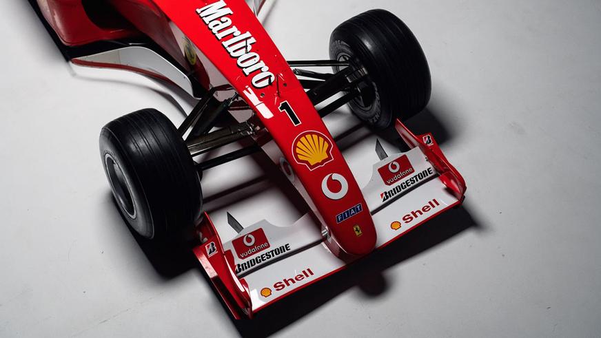 Ferrari F2001b Михаэля Шумахера уйдёт с молотка