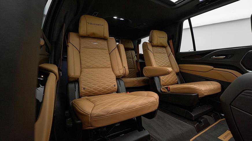 Ателье Mansory взялось улучшить Cadillac Escalade