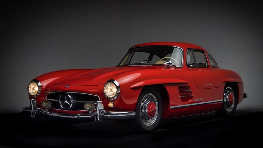 С молотка уйдёт последнее в истории «крыло чайки» — Mercedes-Benz 300 SL