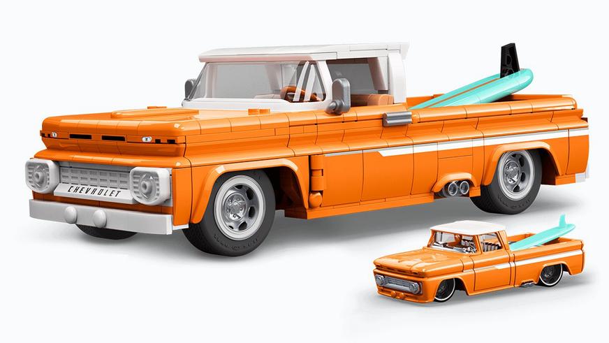 Hot Wheels впервые выпустит сборные машинки по образцу Lego