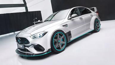190E Evo II стиліндегі Mercedes-AMG C 63 S