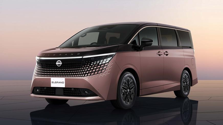 Представлен новый минивэн Nissan Elgrand