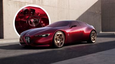 Купе Cuorerosso возвращает молодость Alfa Romeo
