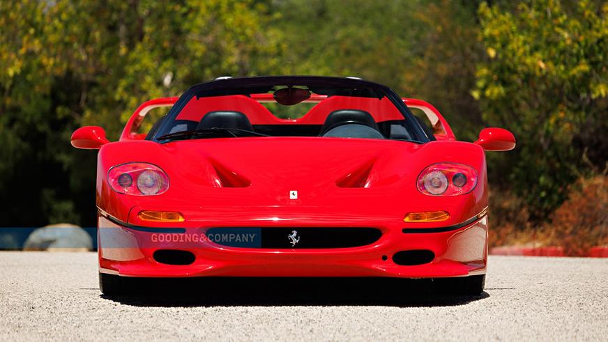 Ferrari F50, принадлежавшую Майку Тайсону, пустят с молотка