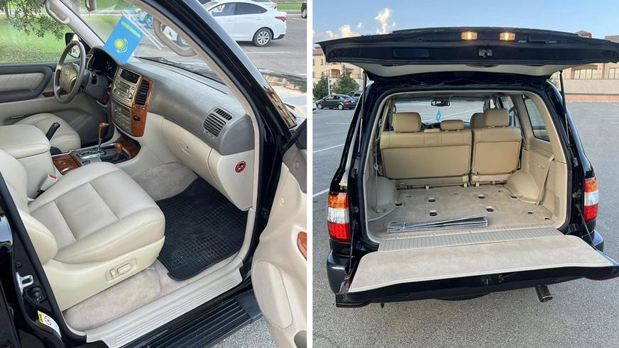 Land Cruiser 100 c мизерным пробегом продают на Kolesa.kz