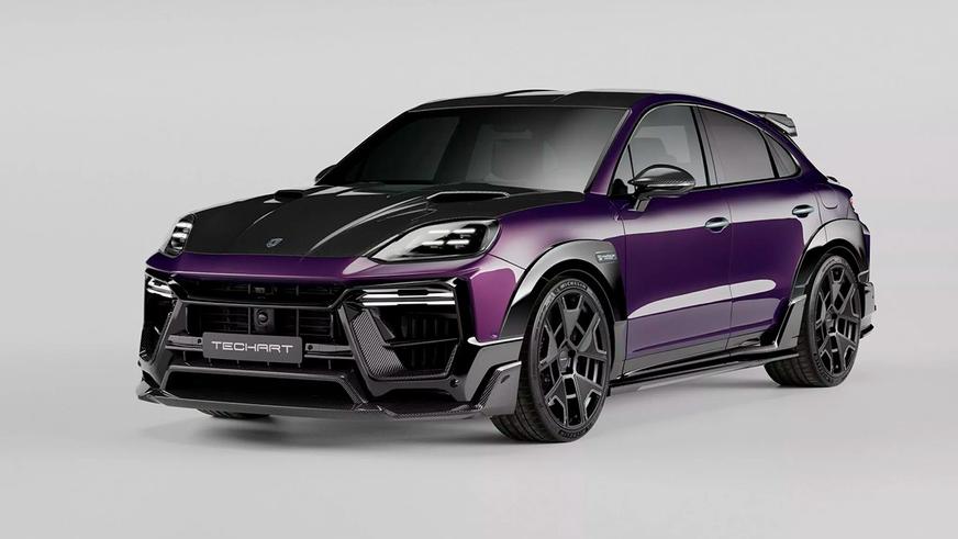 Porsche Cayenne от TechArt: 930 сил и много карбона