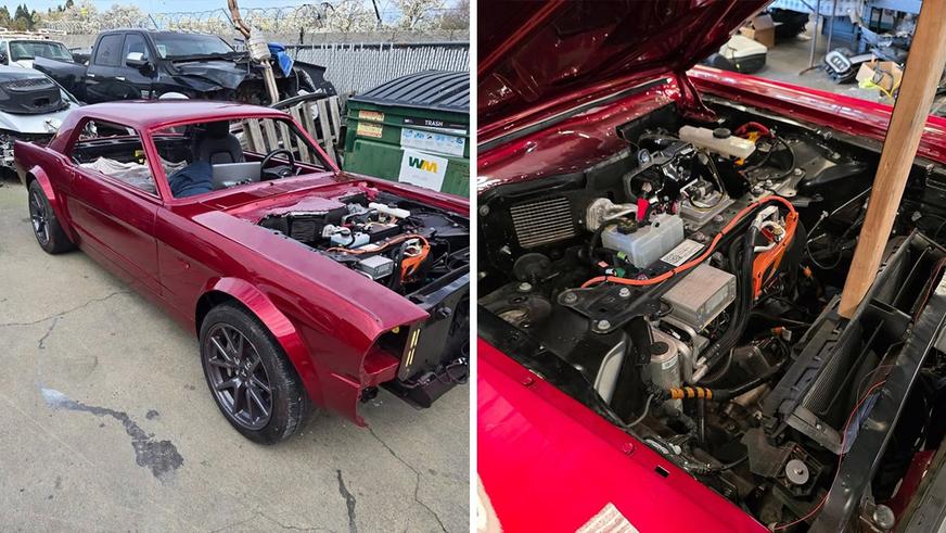 Снаружи Mustang, а внутри… Tesla