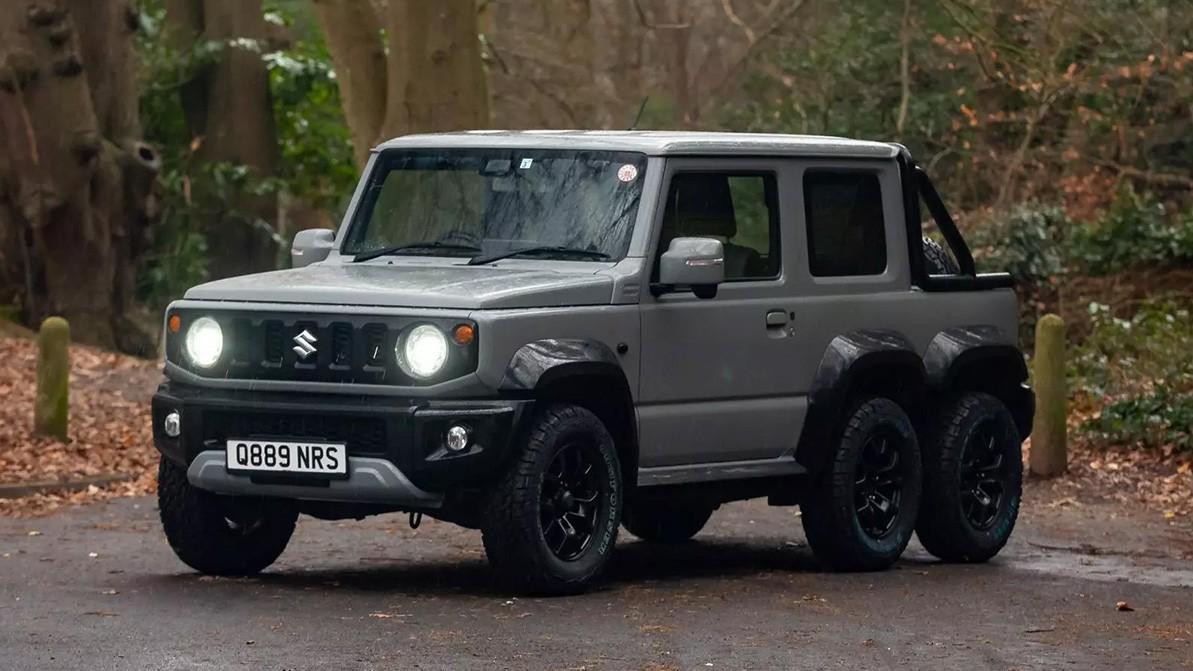 В Европе построили трёхосный Suzuki Jimny