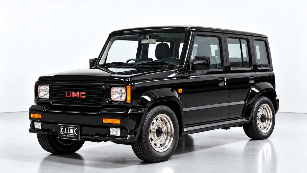 Suzuki Jimny стилизовали под GMC Typhoon из 1990-х