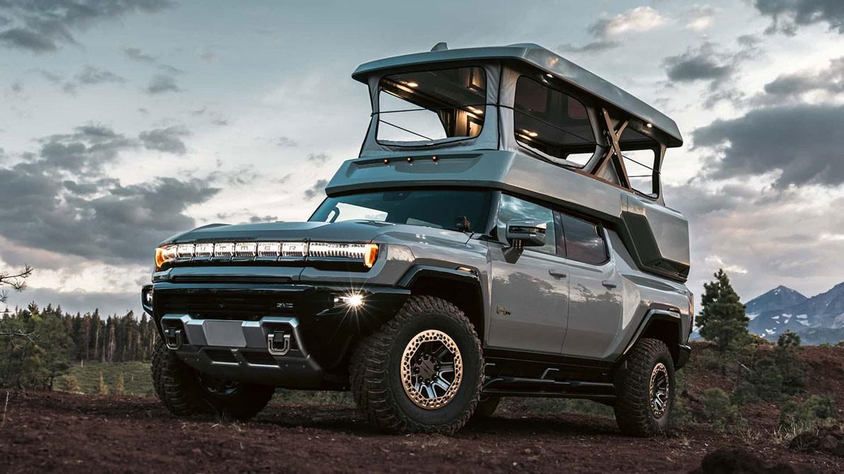 Hummer EV стал домом на колёсах