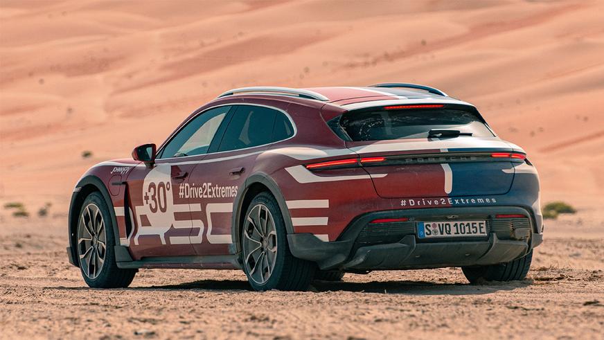 Porsche Taycan Cross Turismo: возможности