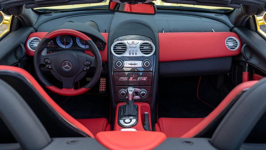 На продажу выставили уникальный Mercedes-Benz SLR McLaren. Он жёлтый!