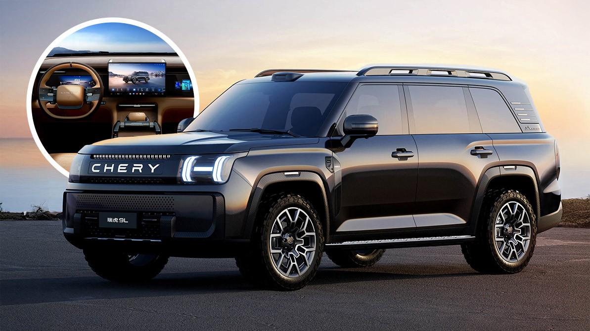 Chery показала новый флагман в Шанхае