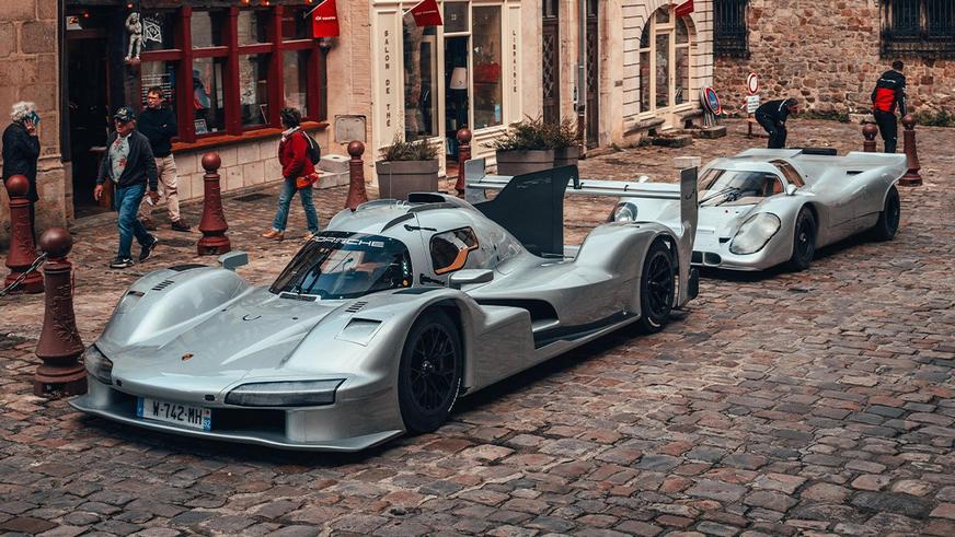 Porsche вывела гоночный прототип на дороги общего пользования