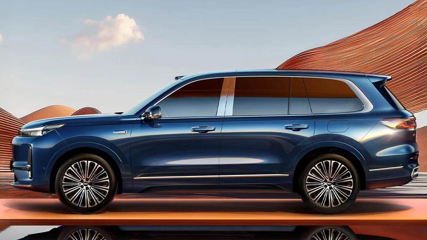 Появились первые фото Geely Galaxy M9