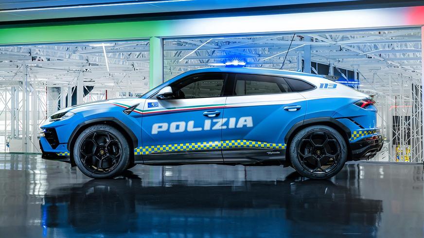 Lamborghini Urus поступил на службу в полицию