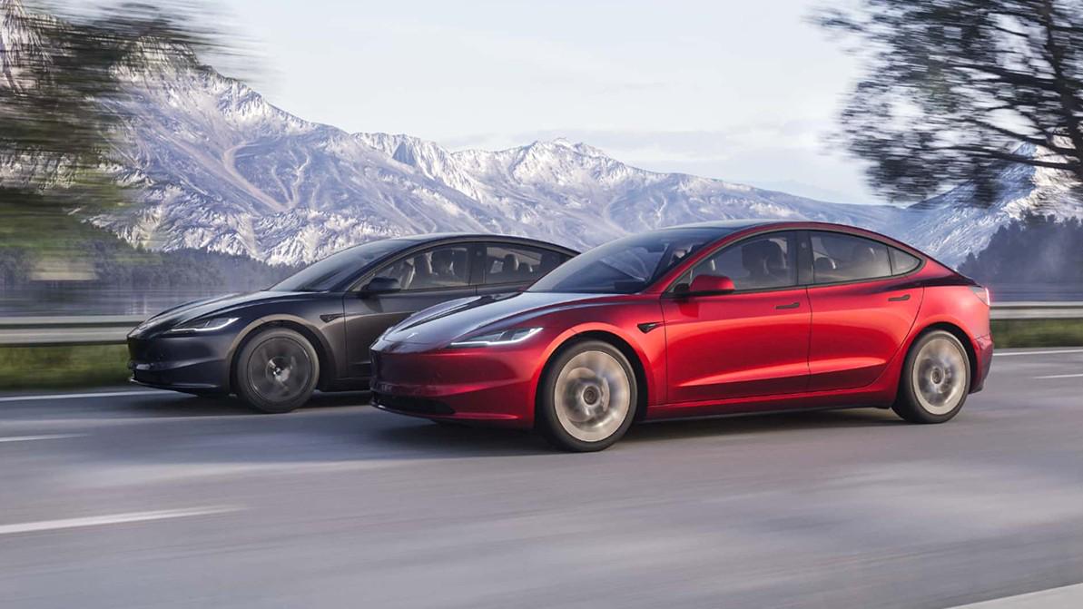 Tesla Model 3 пережила рестайлинг
