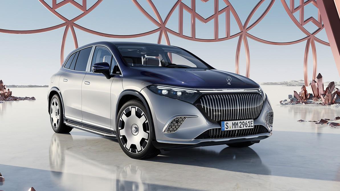 Представлен кроссовер Mercedes-Maybach EQS