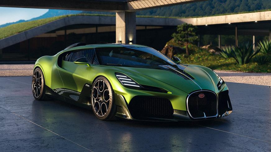 Представлен первый эксклюзивный Bugatti — 1600-сильный Brouillard