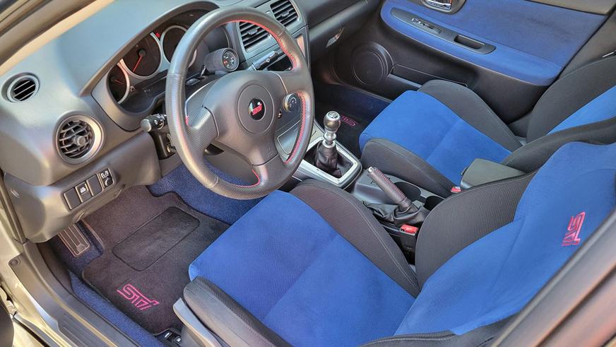 Практически новая Subaru Impreza WRX STi на торгах в США