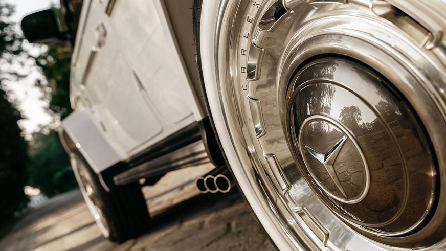 Сверхдорогой «Гелендваген» окрасили алмазной пылью