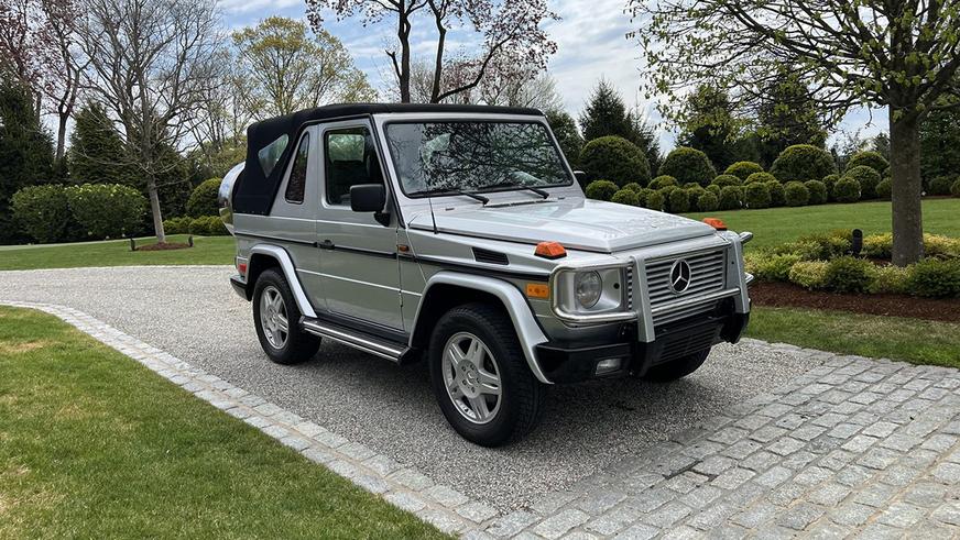 Редкий G500 Cabriolet из 1990-х пустят с молотка в США