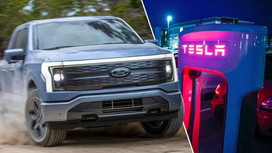 Ford Tesla-ның жылдам қуаттау желісіне қосылды