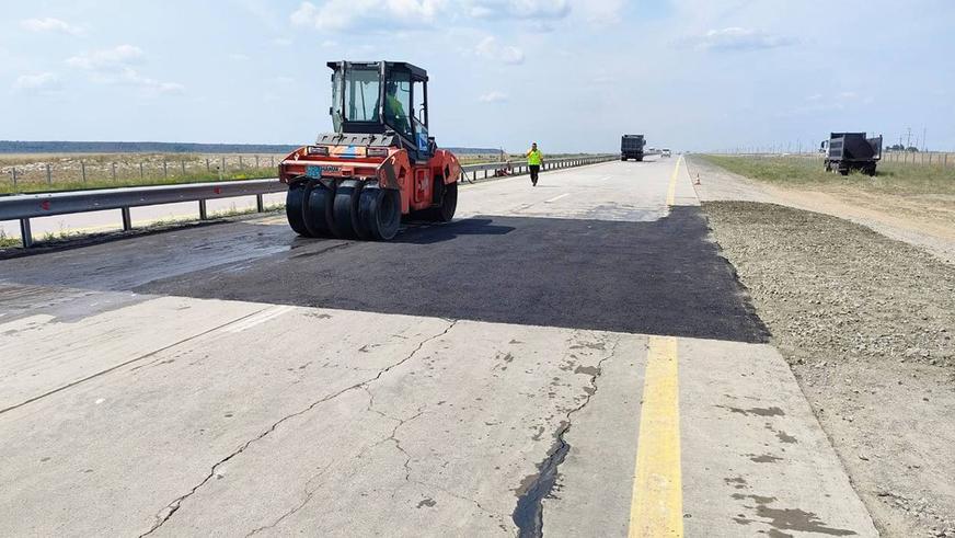 Бетонные плиты вздыбились на платной трассе Астана – Павлодар