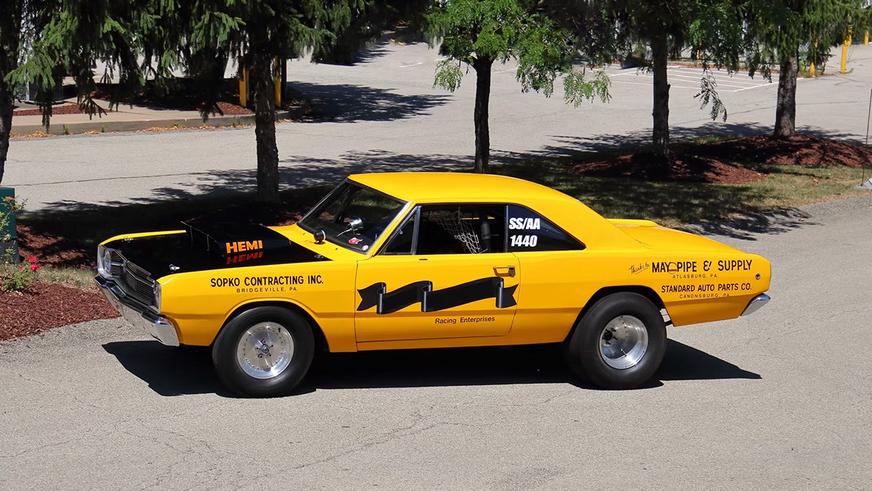 Дрэгстер Dodge Dart из 1960-х уйдёт с молотка