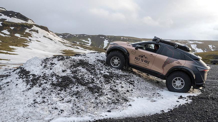 Nissan Ariya отправится к Южному полюсу