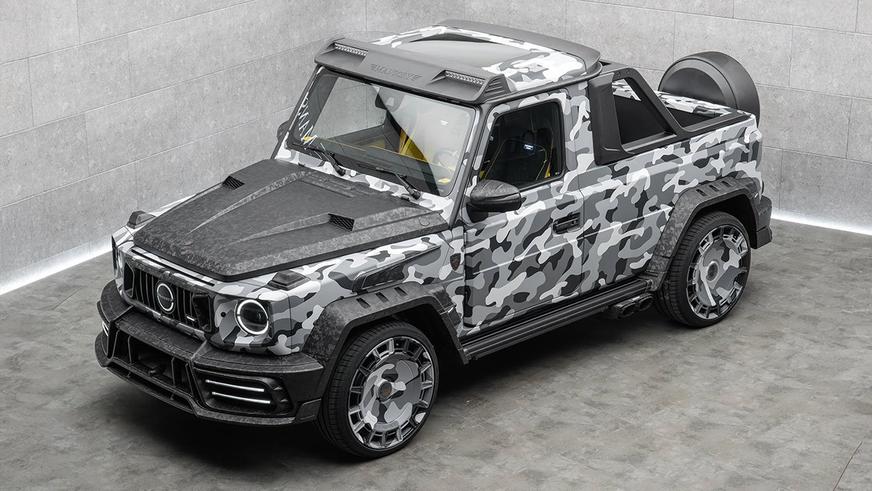 Ателье Mansory сделало из «Гелендвагена» двухместный пикап