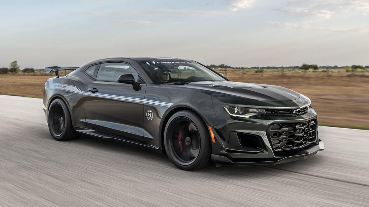 Hennessey 1000&nbsp;ат&nbsp;күшіне&nbsp;ие Chevrolet Camaro-мен қоштасады