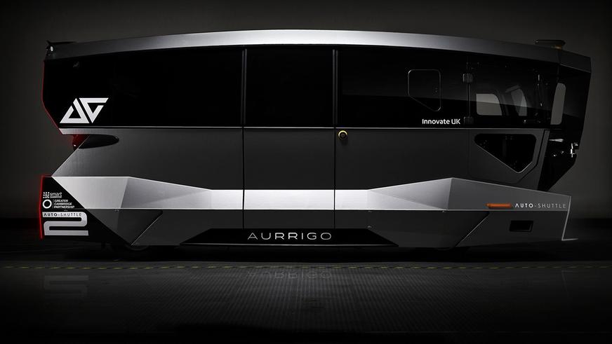 Беспилотные автобусы Aurrigo выехали на улицы сразу трёх городов