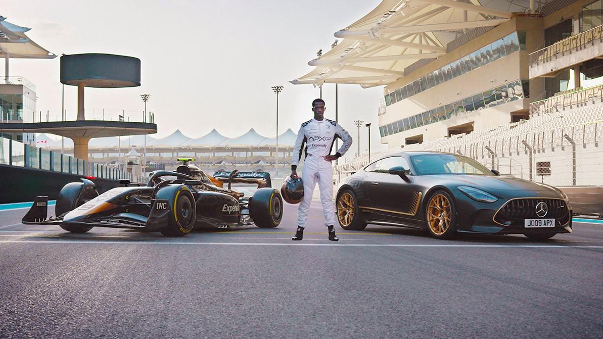 Кинодағы командаға арналған Mercedes AMG GT