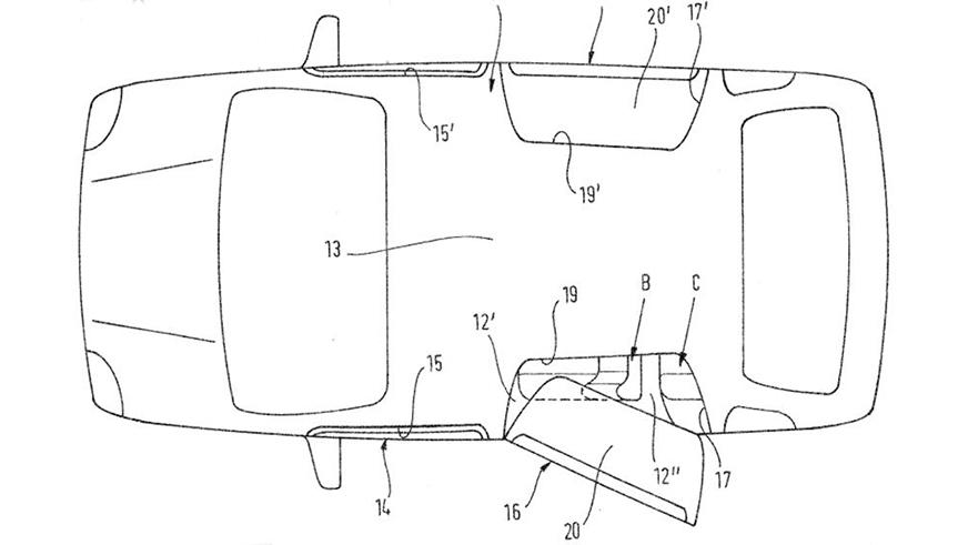 Необычные двери запатентовала BMW