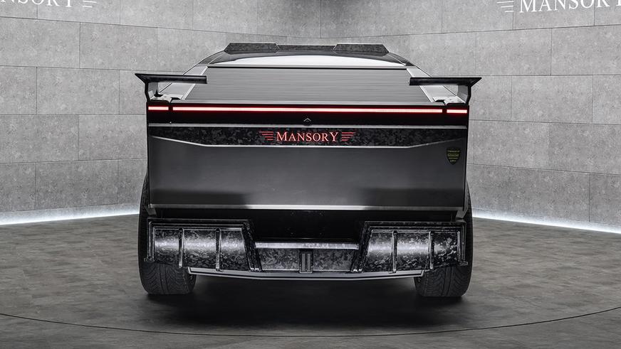 В Mansory создали экстравагантный бодикит для Tesla Cybertruck