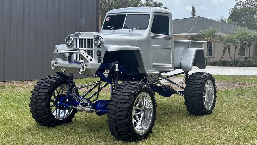 На продажу выставлен 70-летний Willys с клиренсом в 660 мм