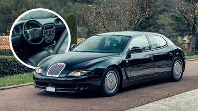 Редчайший Bugatti EB112 пустят с молотка